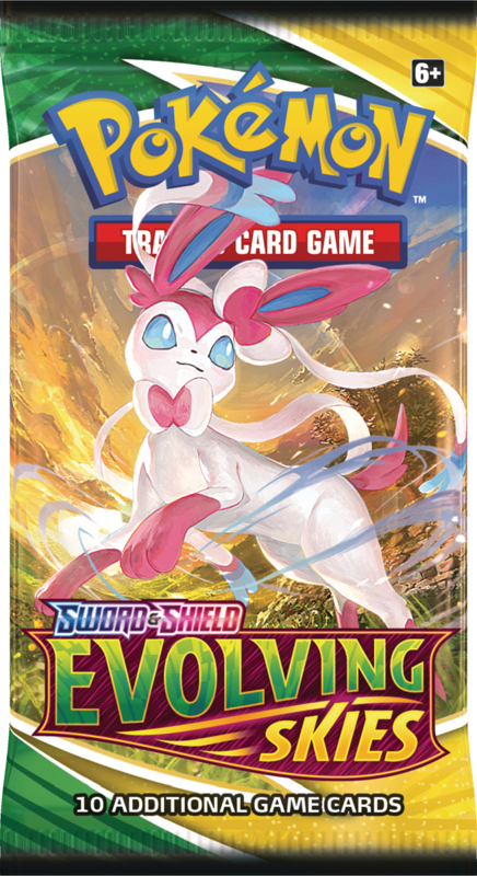 Pokemon Evolving Skies: 1x Booster Pack (10 Cards)