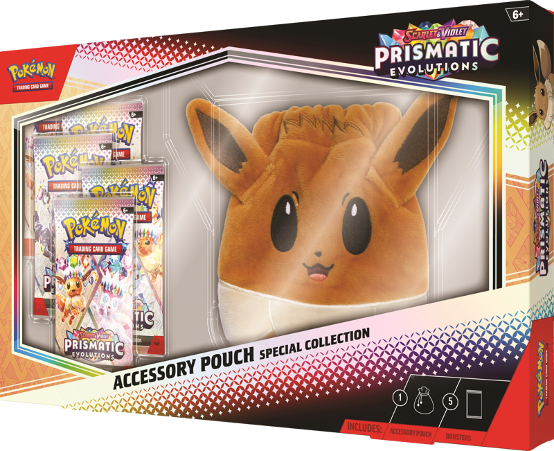 Pokemon Prismatic Evolutions: Accessory Pouch Special Collection