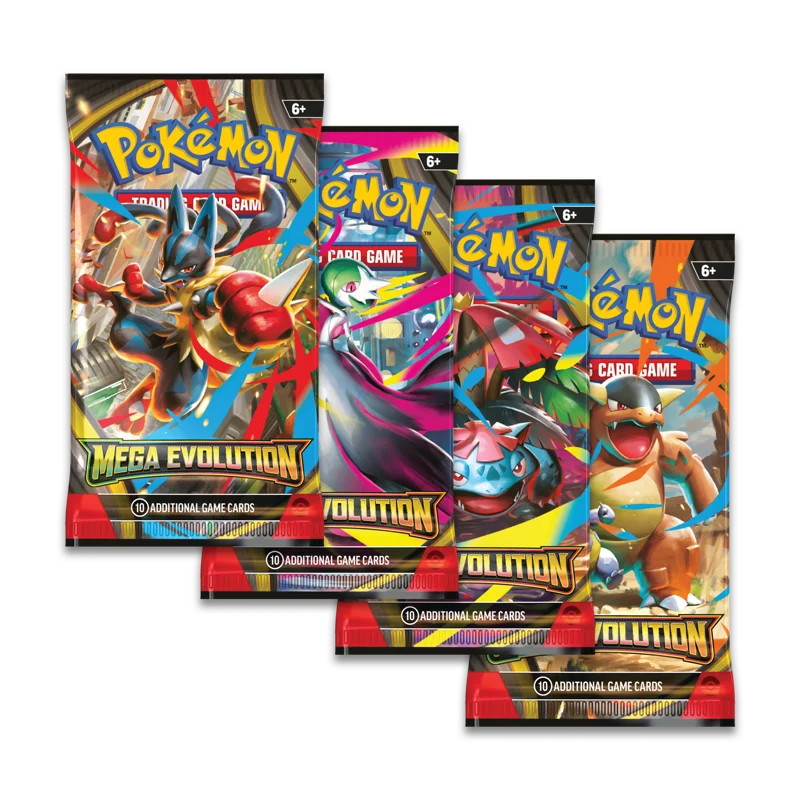 Pokemon Mega Evolution 1x Booster Pack (10 Cards)