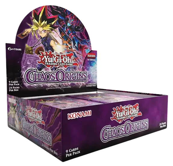 Yu-Gi-Oh! Chaos Origins Sealed Booster BOX (24 packs)