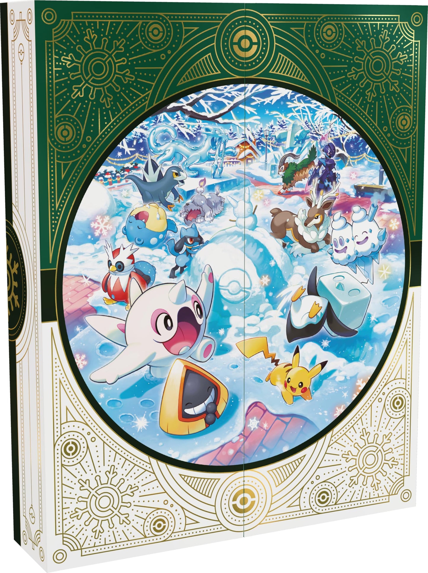 Pokémon TCG: Holiday Calendar (8 Foil Promo Cards, 5 Booster Packs & more)