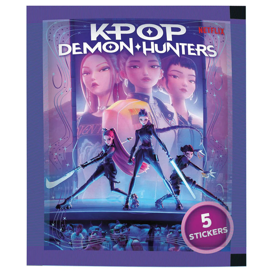 Demon Hunter Sticker box - 5 Packs of stickers