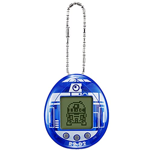 TAMAGOTCHI 88821 Star Wars R2D2 Virtual Pet Droid with Mini-Games, Animated Clips