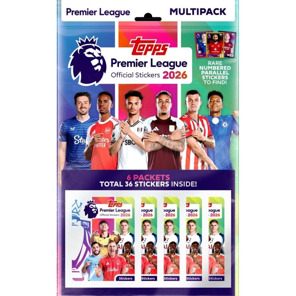Topps Premier League 2026 Sticker Collection - Multipack