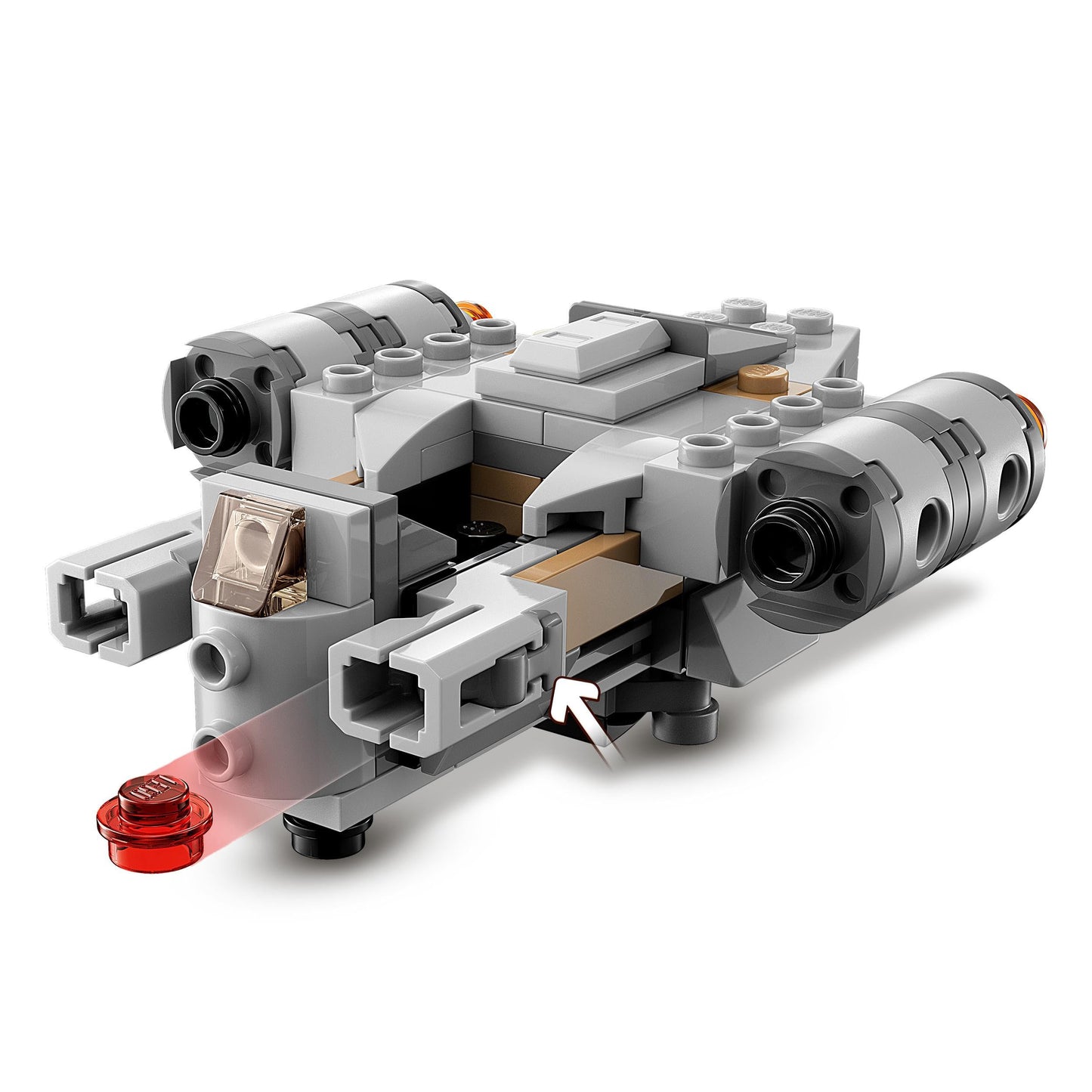 LEGO 75321 Star Wars The Razor Crest Microfighter Building Toy, Mandalorian Gunship & Minifigure, Gift Idea for Boys and Girls age 6 Plus Years Old