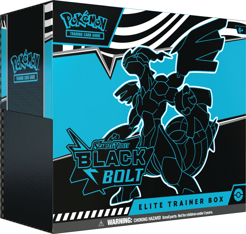 Pokemon Scarlet & Violet Black Bolt Elite Trainer Box