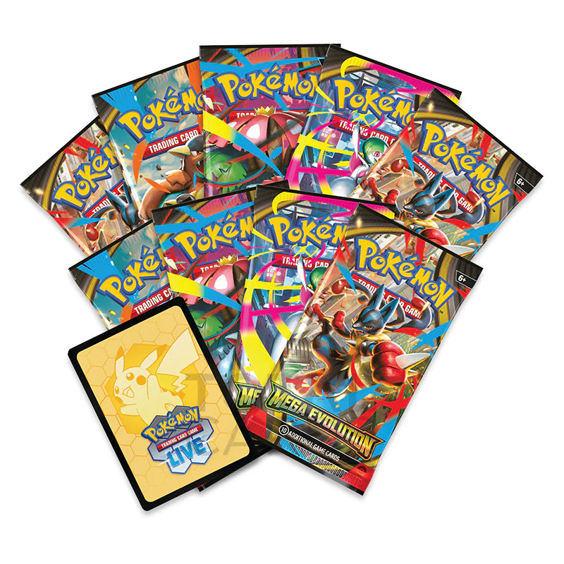 Pokemon - Mega Evolution - Base Set- Elite Trainer Box - Mega Lucario
