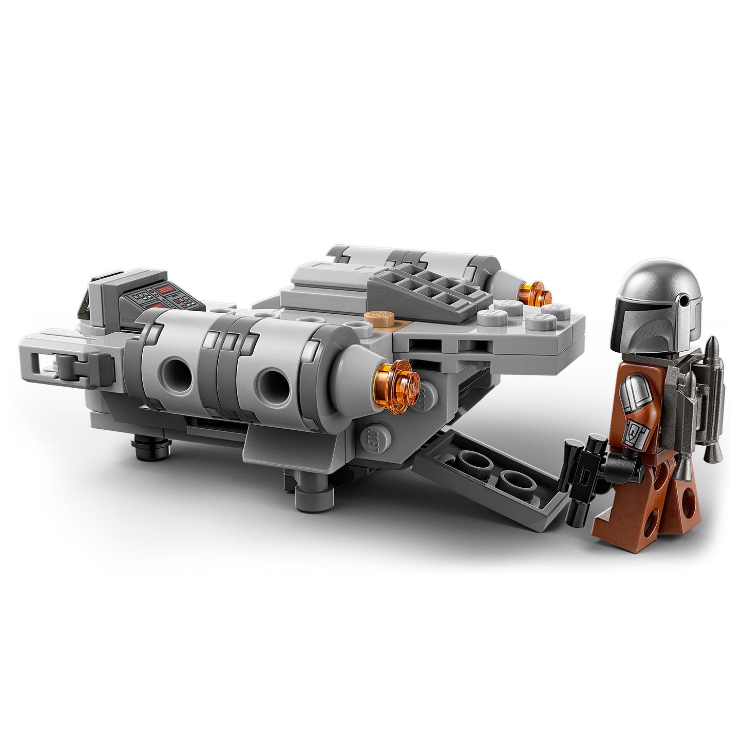 LEGO 75321 Star Wars The Razor Crest Microfighter Building Toy, Mandalorian Gunship & Minifigure, Gift Idea for Boys and Girls age 6 Plus Years Old