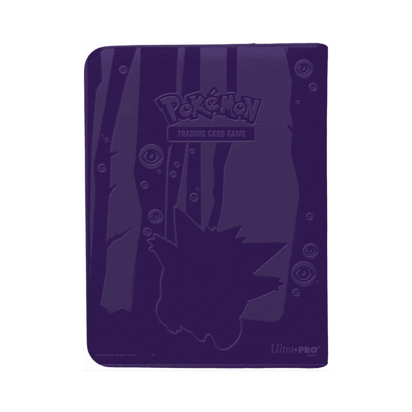 Ultra Pro | Pokemon Elite Series Genga 12-Pocket Zippered PRO Binder | Trading Card Game Accessory, Purple