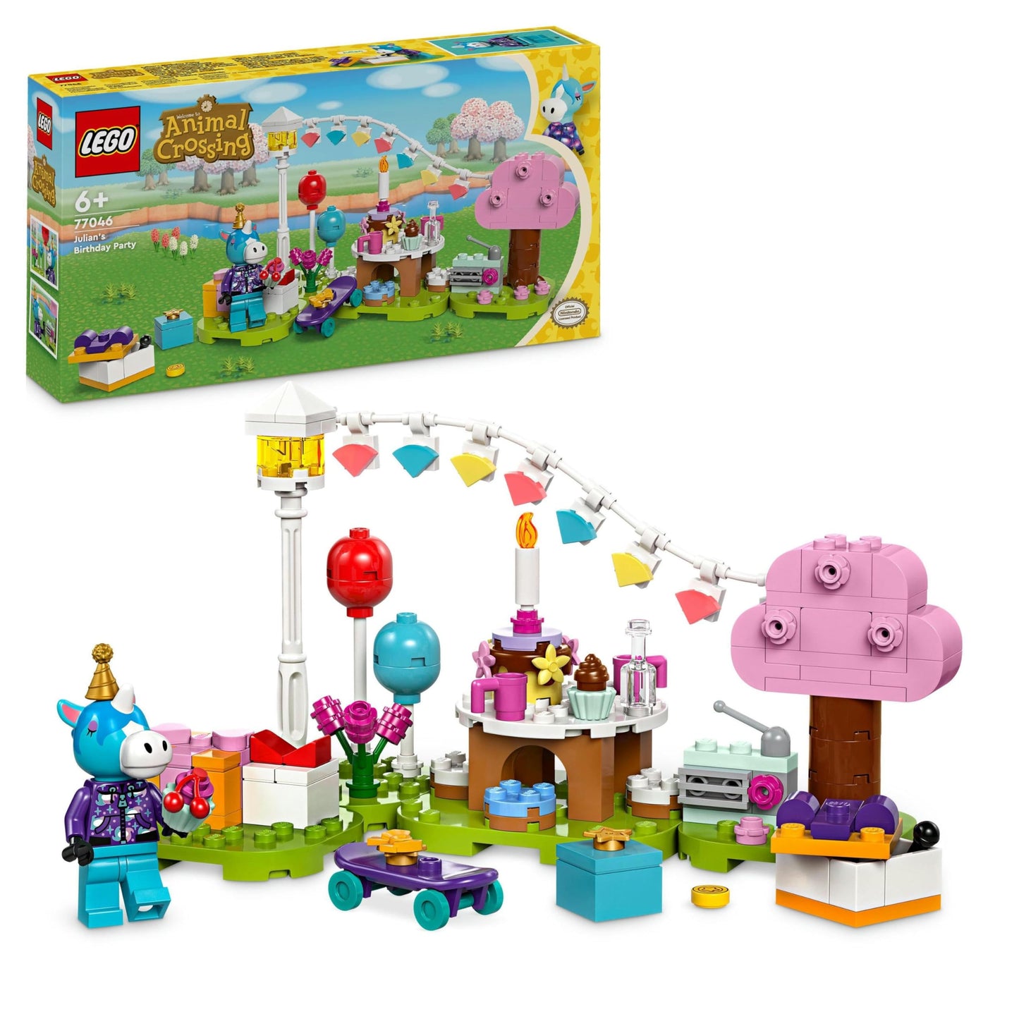 LEGO Animal Crossing Nook’s Cranny & Rosie's House Creative Building Toy for 7 Plus Year Old Kids, Girls & Boys, Includes 2 Characters from the Video Game Series, Birthday Gift Idea 77050