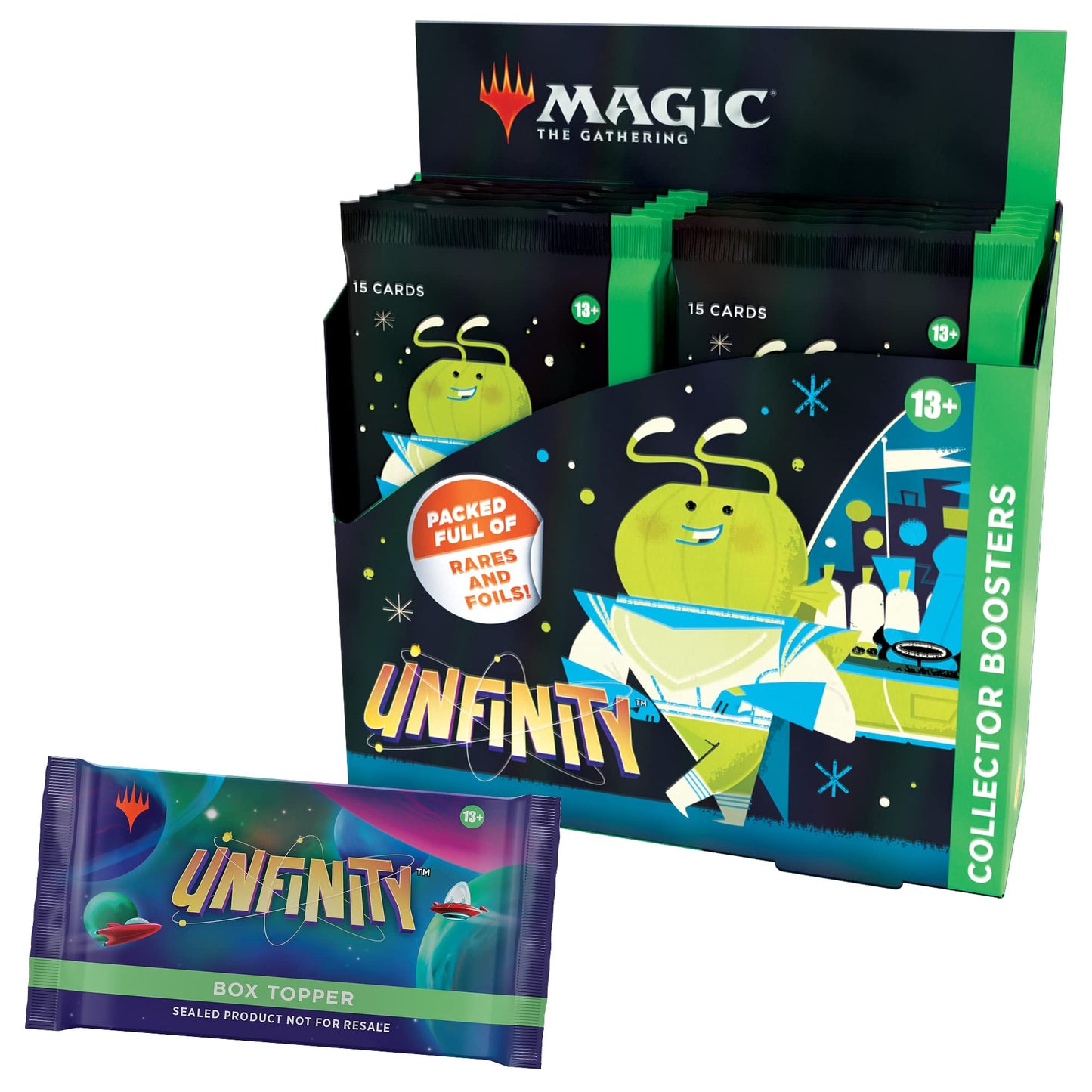 Magic The Gathering Unfinity Draft Booster Box, 36 Packs & Box Topper