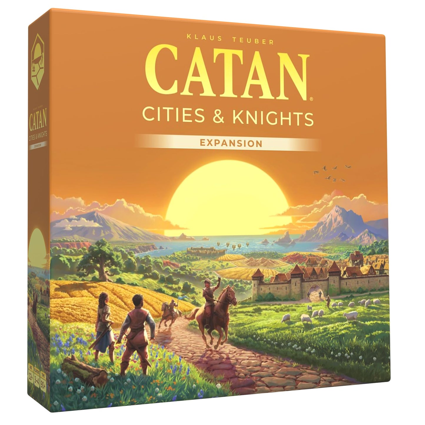 CATAN 6th Edition – The Strategy Board Game | Build Your Civilisation & Outsmart Your Rivals | For Families, Adults & Teens | Trade, Build & Settle to Victory | 3–4 Players, Ages 10+, 60 Mins