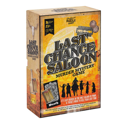 Professor PUZZLE Saloon Murder Mystery Game