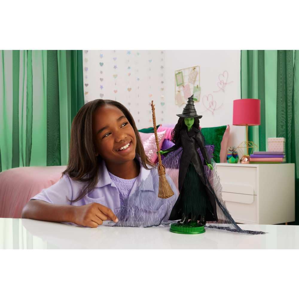 Mattel Wicked, Deluxe Elphaba Fashion Doll & Accessories