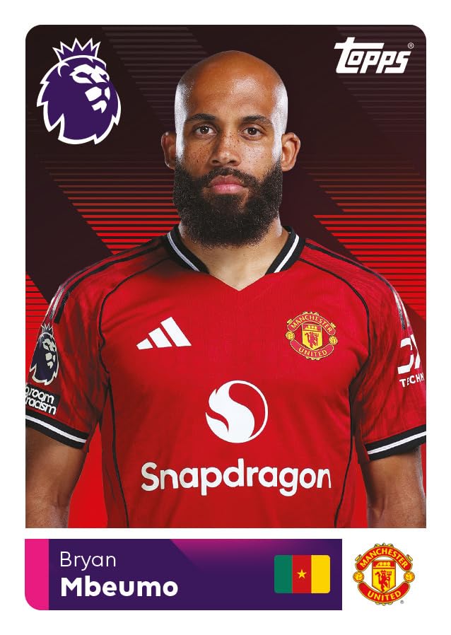 Topps Premier League Stickers 2026 - Mega Pack (Contains 18 Packets of Premier League Stickers (108 Stickers in Total).