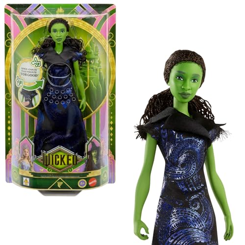Mattel Universal Pictures’ Wicked: For Good Singing Elphaba Fashion Doll