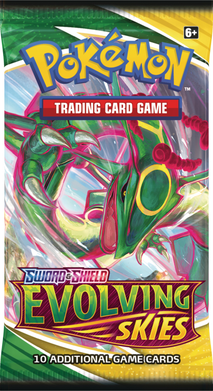 Pokemon Evolving Skies: 1x Booster Pack (10 Cards)