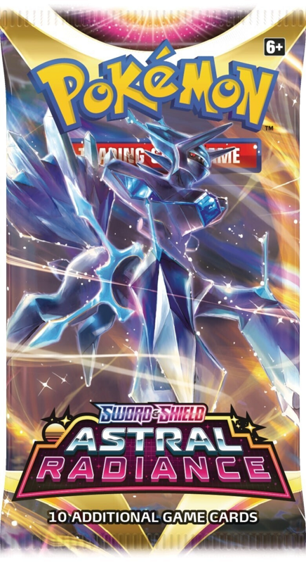 Pokemon Astral Radiance: 1x Booster Pack (10 Cards)