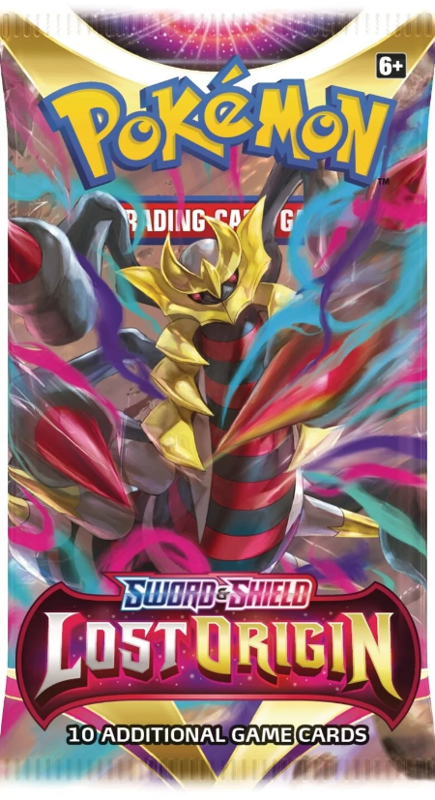 Pokemon Lost Origin: 1x Booster Pack (10 Cards)