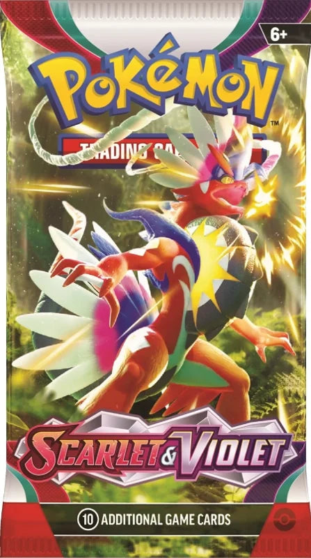 Pokemon Scarlet & Violet Base Set: 1x Booster Pack (10 Cards)