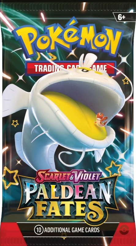 Pokemon Scarlet & Violet Paldean Fates 1x Booster Pack