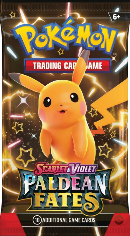 Pokemon Scarlet & Violet Paldean Fates 1x Booster Pack