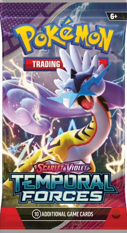 Pokemon Scarlet & Violet Temporal Forces: Booster Pack (10 Cards)