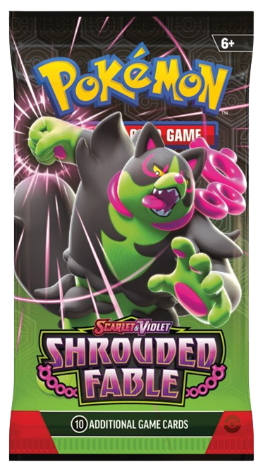 Pokemon Scarlet & Violet Shrouded Fable: Booster Pack (10 Cards)