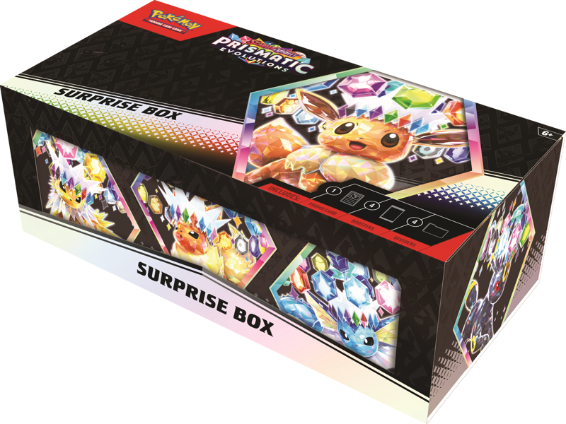 Pokemon Scarlet & Violet Prismatic Evolutions: Surprise Box