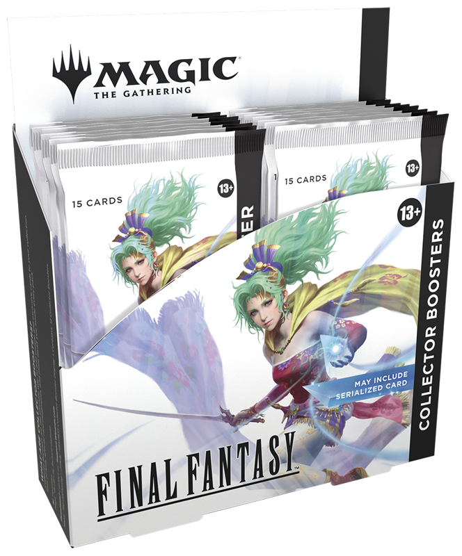 Magic the Gathering: Universes Beyond Final Fantasy - Collector Booster BOX (12 Packs)