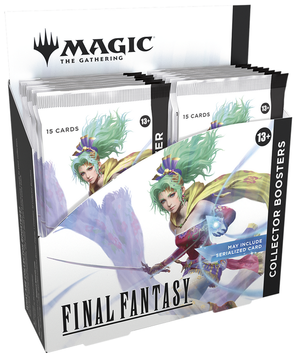 Magic the Gathering: Universes Beyond Final Fantasy - Collector Booster BOX (12 Packs)