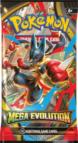 Pokemon Mega Evolution 1x Booster Pack (10 Cards)