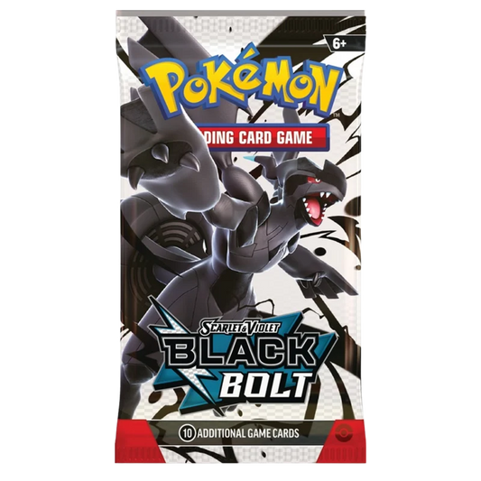 Pokemon Scarlet & Violet: Black Bolt 1x Booster Pack
