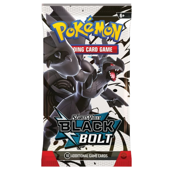 Pokemon Scarlet & Violet: Black Bolt 1x Booster Pack