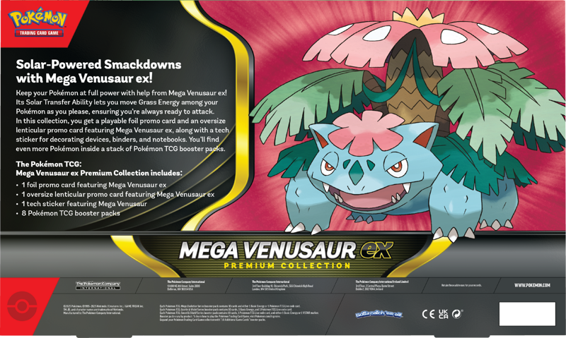 Pokemon Mega Venusaur EX Premium Collection