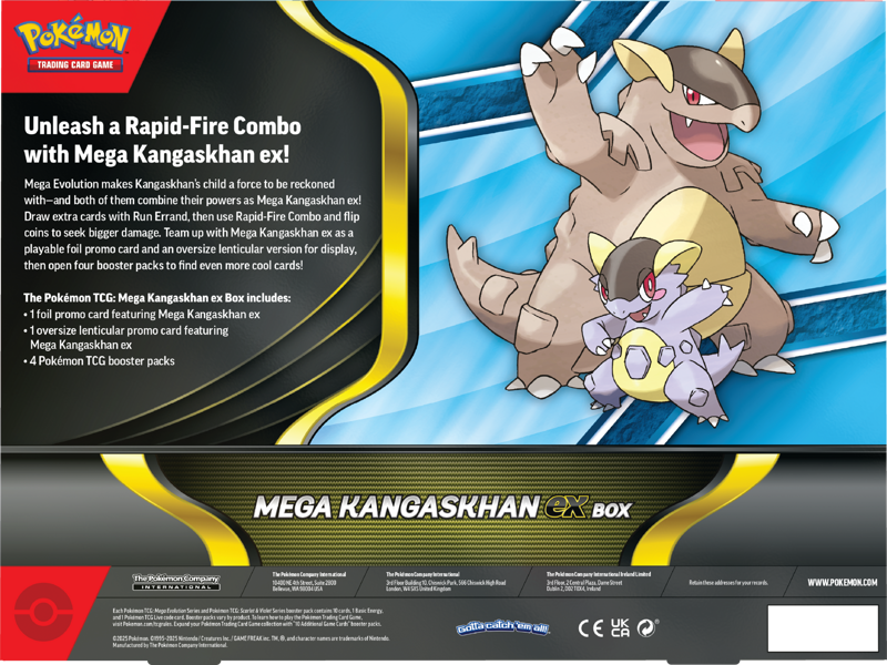 Pokemon Mega Kangaskhan EX Collection Box