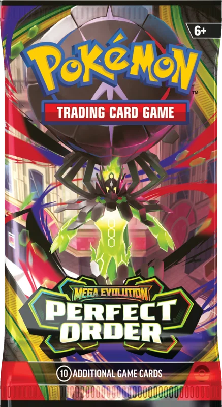 Pokemon Mega Evolution Perfect Order 1x Booster Pack (10 Cards)