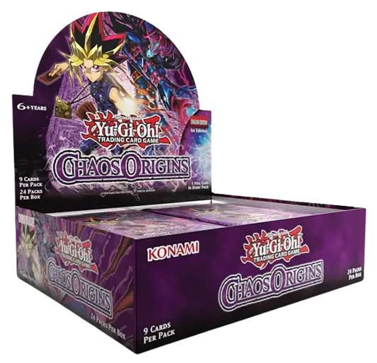 Yu-Gi-Oh! Chaos Origins Sealed Booster BOX (24 packs)