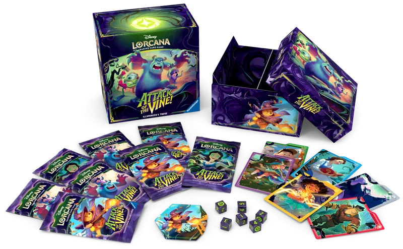 Disney Lorcana: Attack of the Vine! Illumineer's Trove