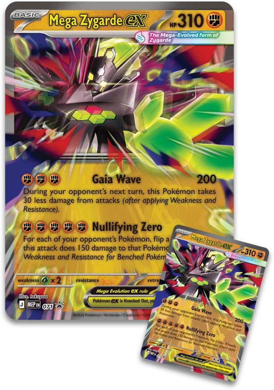Pokemon Mega Zygarde EX Premium Collection