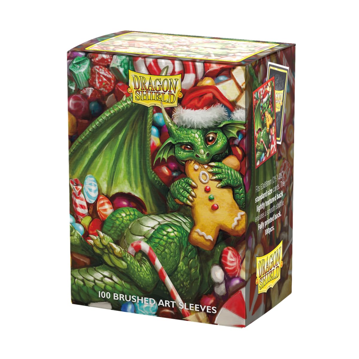 Dragon Shield | Brushed Art Sleeves | 100 CT - Smooth & Tough Premium TCG Sleeves | Compatible with Pokemon, Flesh & Blood, One Piece & Magic The Gathering