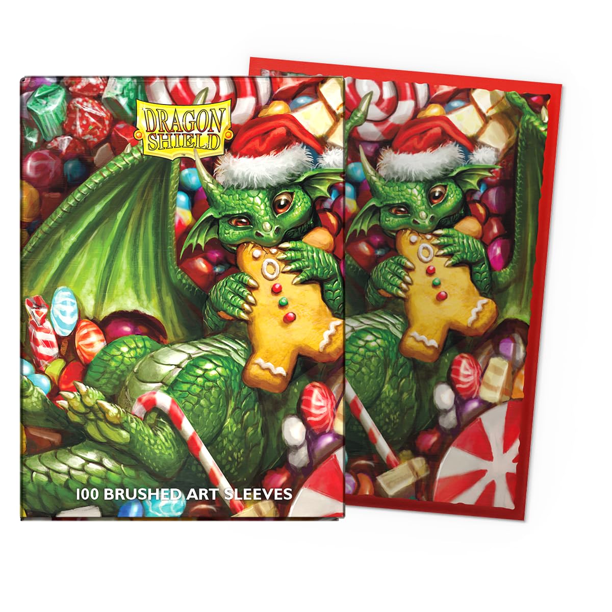 Dragon Shield | Brushed Art Sleeves | 100 CT - Smooth & Tough Premium TCG Sleeves | Compatible with Pokemon, Flesh & Blood, One Piece & Magic The Gathering