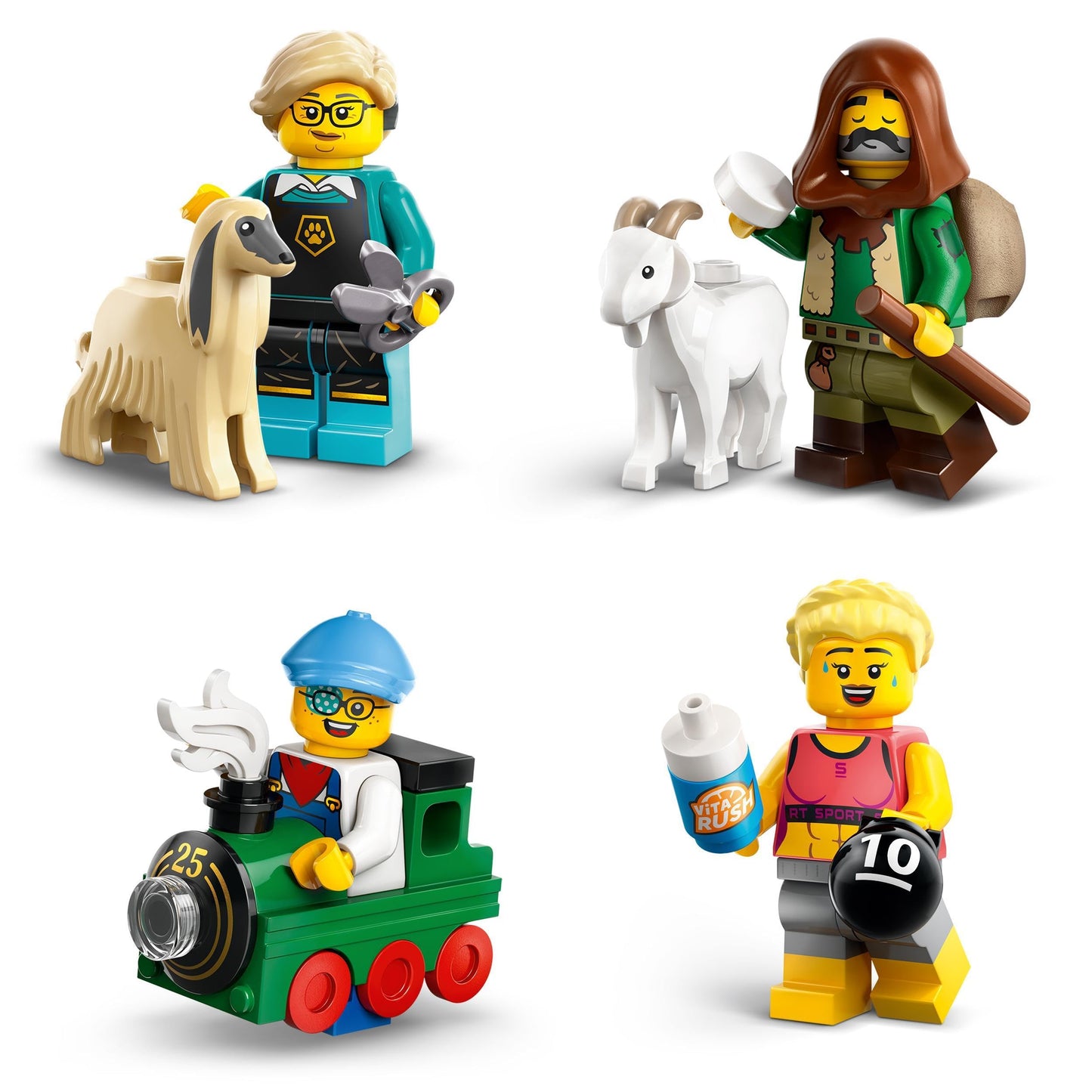 LEGO Minifigures Series 25 Blind Box, Collectible Role-Play Toy for Independent Play, Gift for 5 Plus Year Old Boys & Girls (1 of 12 characters, Chosen at Random) 71045