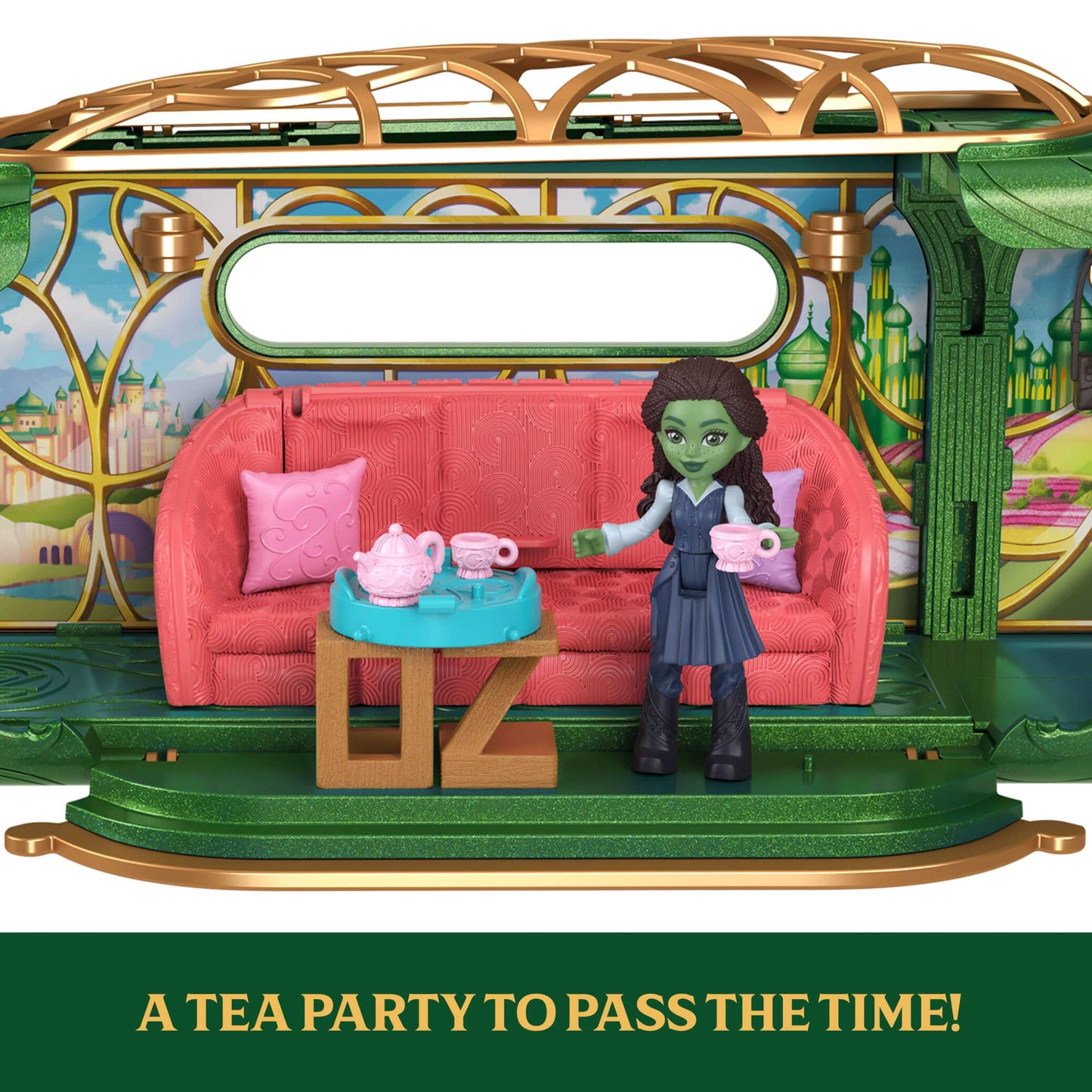 Mattel Universal Pictures’ Wicked Emerald City Train Playset