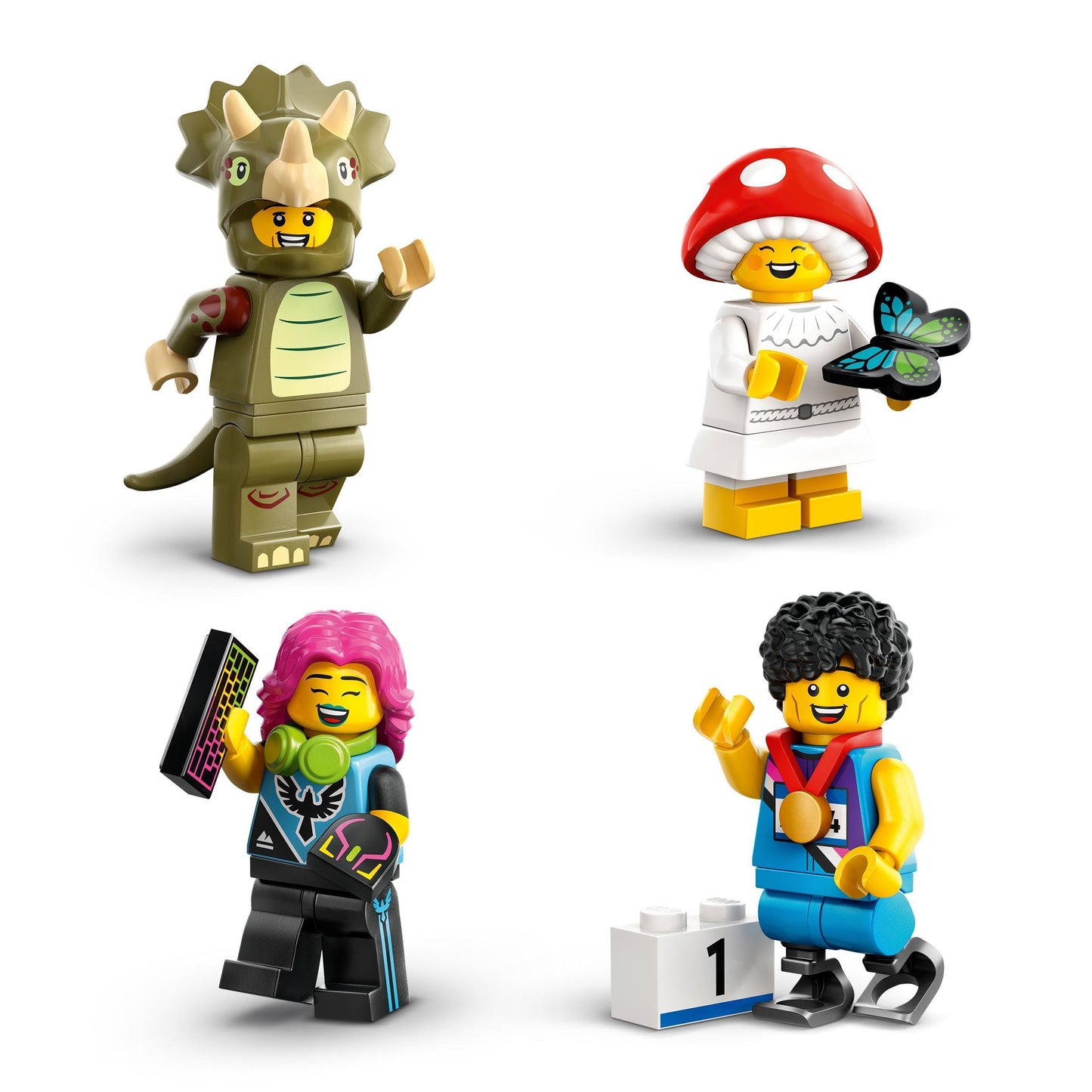 LEGO Minifigures Series 25 Blind Box, Collectible Role-Play Toy for Independent Play, Gift for 5 Plus Year Old Boys & Girls (1 of 12 characters, Chosen at Random) 71045