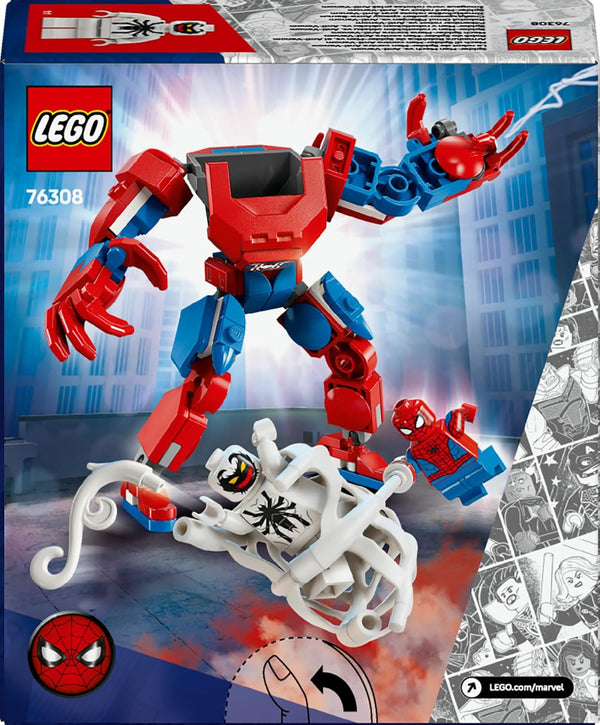 LEGO 76308 | Marvel Spider-Man Mech vs. Anti-Venom - Super Hero Figure Building Toy