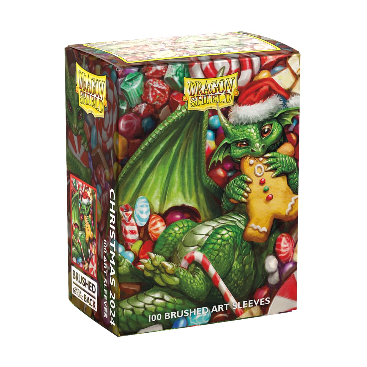 Dragon Shield | Brushed Art Sleeves | 100 CT - Smooth & Tough Premium TCG Sleeves | Compatible with Pokemon, Flesh & Blood, One Piece & Magic The Gathering