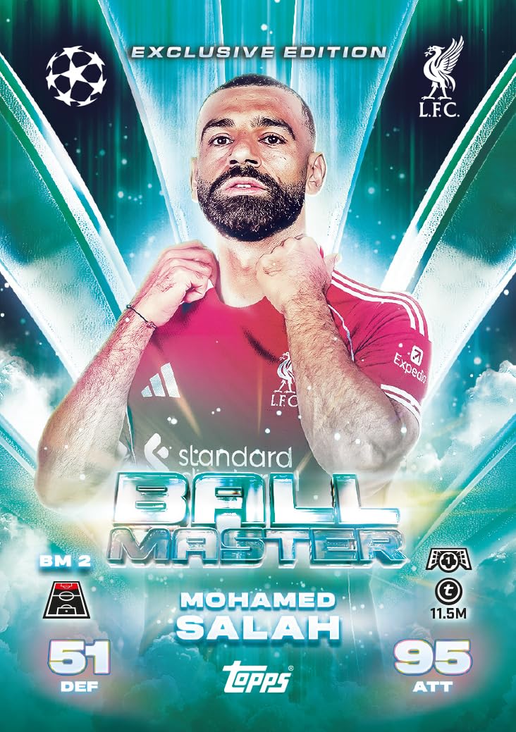 Topps UCC Match Attax 2025/26 - Mega Multipack - contains 48 Match Attax cards plus 3 random Star Boy LE's and a random Ball Master LE card.