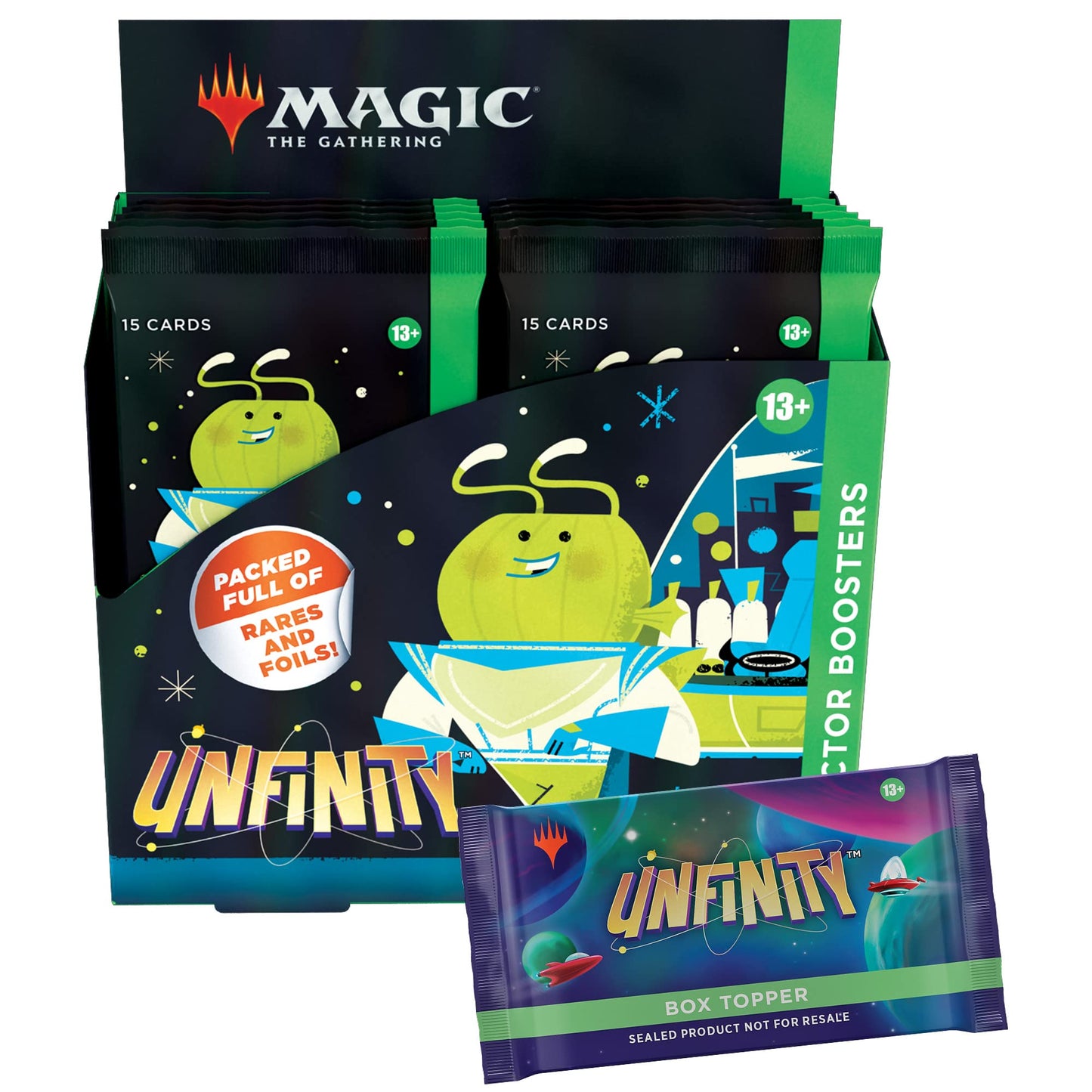 Magic The Gathering Unfinity Draft Booster Box, 36 Packs & Box Topper