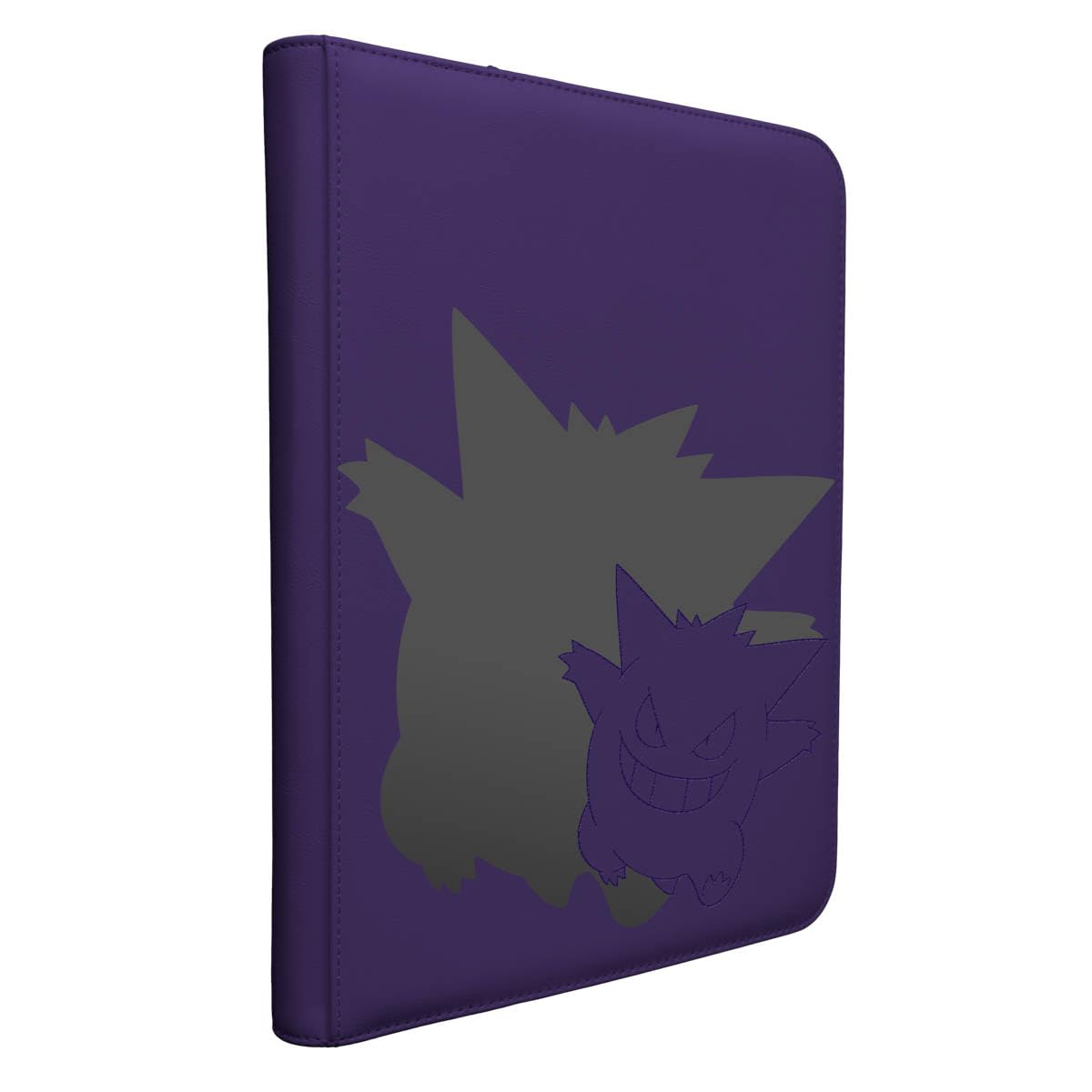 Ultra Pro | Pokemon Elite Series Genga 9-Pocket Zippered PRO Binder | Trading Card Game Accessory, Purple